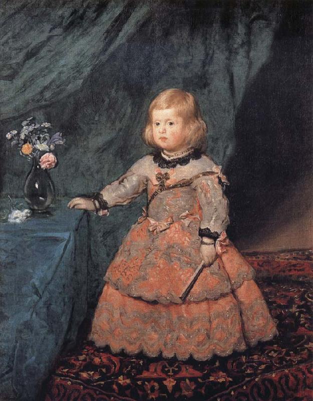 Diego Velazquez Infanta Margarita Teresa in a pink dress oil painting picture